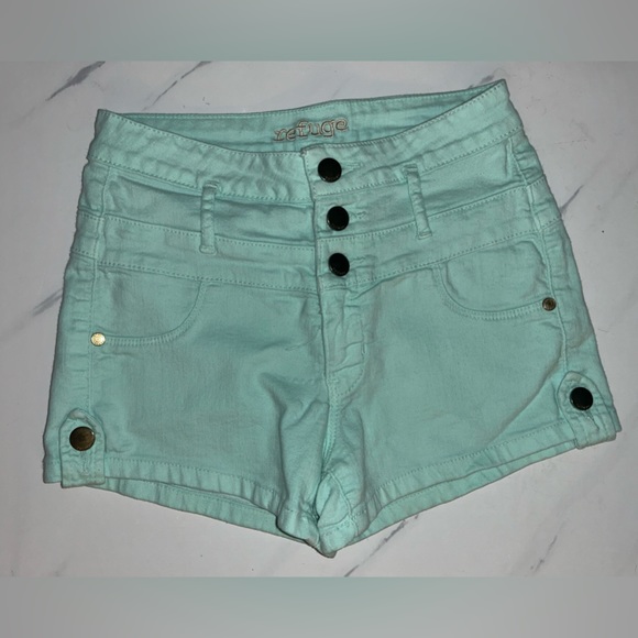 Refuge Baby Blue Shorts - Picture 2 of 4